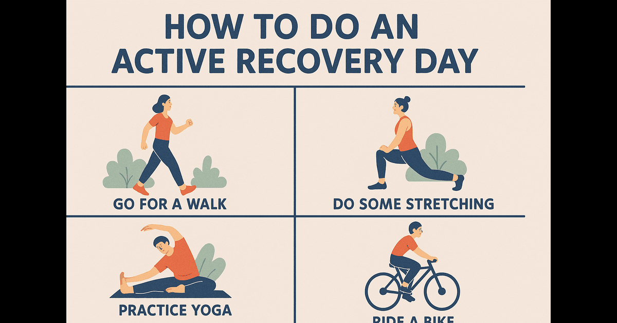 How to do an active recovery day?